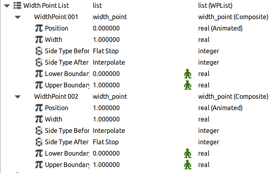 Metamorphant Logo Animation Keyframes in Synfig Studio