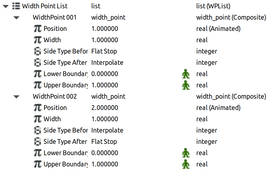 Metamorphant Logo Animation Keyframes in Synfig Studio